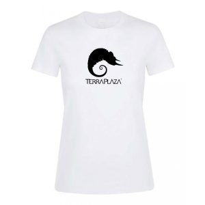 TerraPlaza simple logo fehér női póló TerraPlaza simple logo fehér női póló