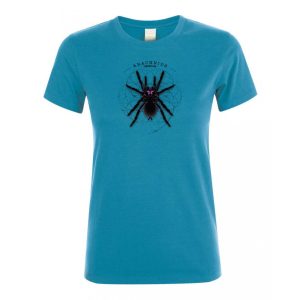Xenesthis sp. Arachnida aqua női póló Xenesthis sp. Arachnida aqua női póló