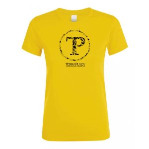 TerraPlaza kör logo gold női póló TerraPlaza kör logo gold női póló