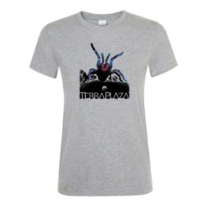 Haplopelma lividum grey melange női póló