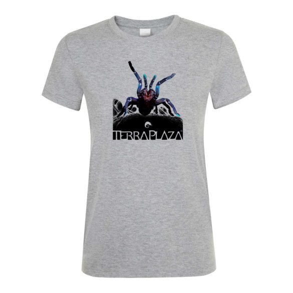 Haplopelma lividum grey melange női póló