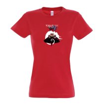 Phidippus regius - Betta splendens piros női póló