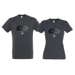 Leopárdgekkók mousegrey páros póló