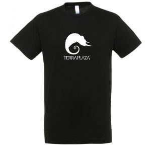 TerraPlaza simple logo black férfi póló TerraPlaza simple logo black férfi póló