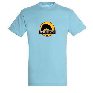 2019 október TerraPlaza logo atoll blue férfi póló 2019 október TerraPlaza logo atoll blue férfi póló