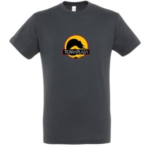 2019 október TerraPlaza logo mouse grey férfi póló