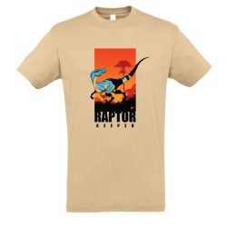 Raptor keeper sand férfi póló