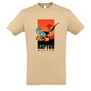 Raptor keeper sand férfi póló