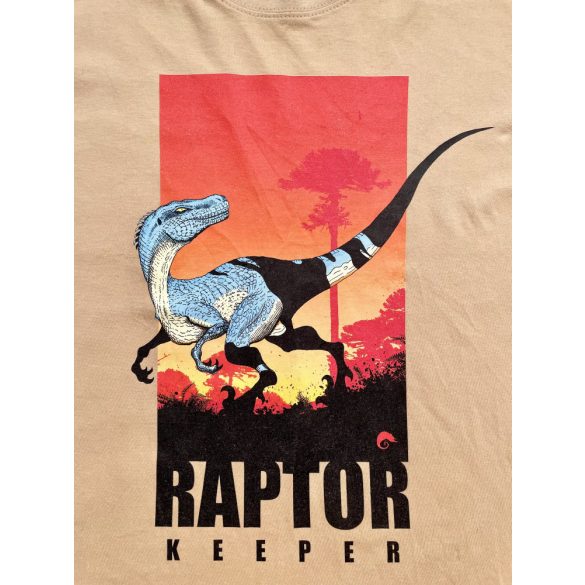 Raptor keeper sand férfi póló