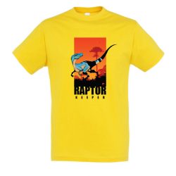 Raptor keeper gold férfi póló