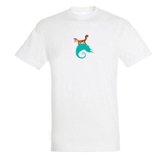 Aeluroscalabotes felinus fehér férfi póló