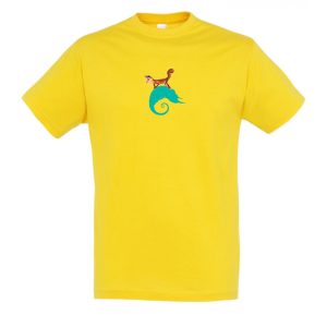 Aeluroscalabotes felinus gold férfi póló
