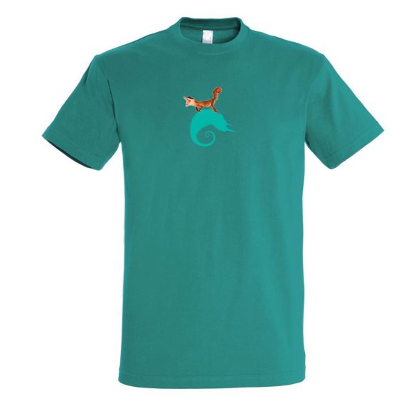 Aeluroscalabotes felinus emerald férfi póló