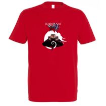 Phidippus regius - Betta splendens piros férfi póló