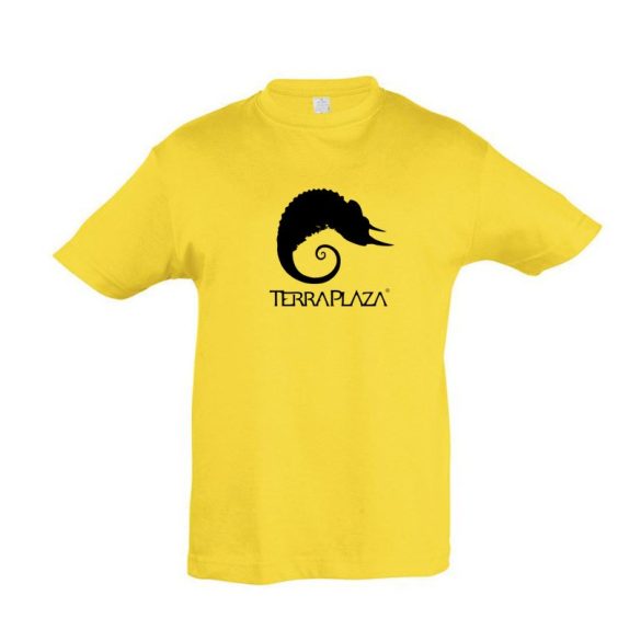 TerraPlaza simple logo gold gyermek póló