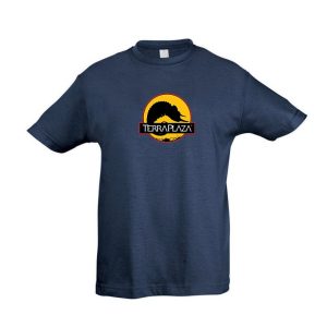 2019 október TerraPlaza logo denim gyermek póló 2019 október TerraPlaza logo denim gyermek póló