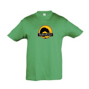 2019 október TerraPlaza logo kelly green gyermek póló