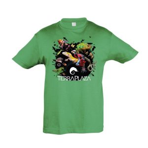 XXX3 montázs green gyermek póló