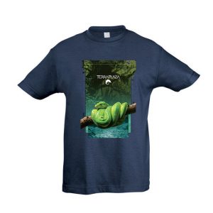 TerraPlaza 42nd Morelia viridis denim gyermek póló