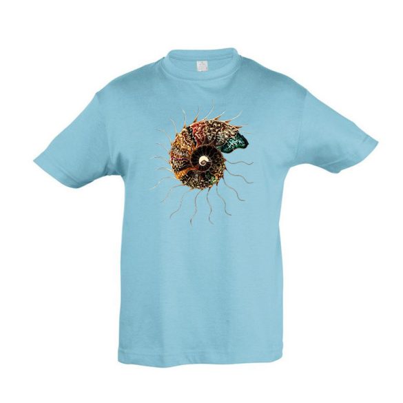 Evolution atoll blue színű gyermek póló