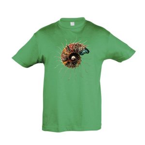 Evolution kelly green színű gyermek póló