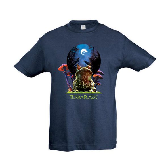 Pelobatrachus nasutus denim színű gyermek póló