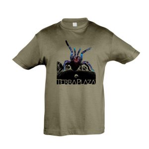 Haplopelma lividum army színű gyermek póló