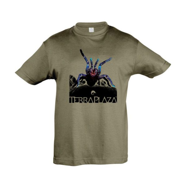 Haplopelma lividum army színű gyermek póló