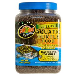   ZooMed Natural Aquatic teknős táp - Hatchling (micro pellet) 213 g