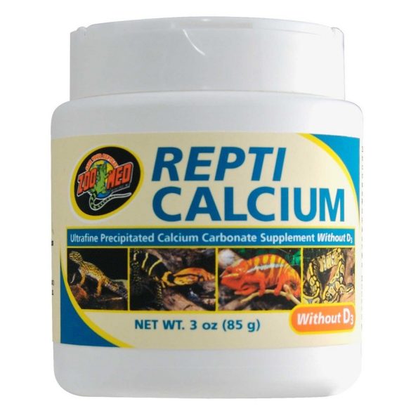 ZooMed Repti Calcium D3 vitamin nélkül 85 g