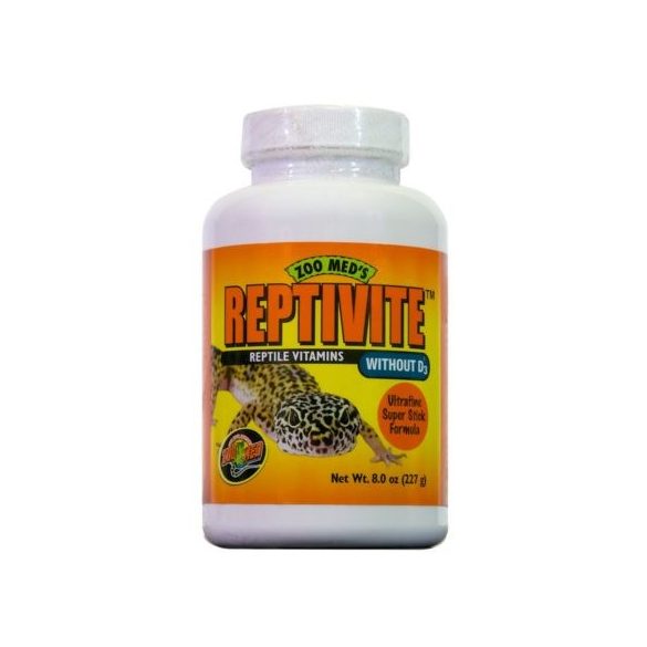 ZooMed Reptivite hüllővitamin D3 nélkül 227 g