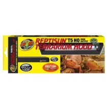   ZooMed ReptiSun T-5 HO terrárium fedél 23-33 cm T5 Reptisun 5.0 esőerdei fénycsővel