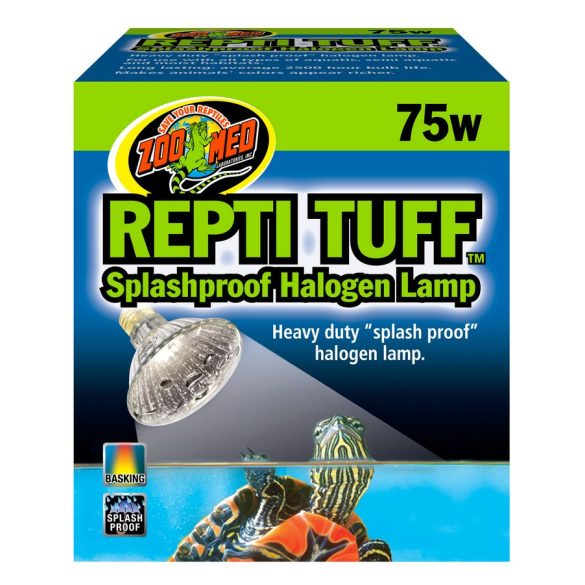 ZooMed Turtle Tuff Halogen vizi teknős lámpa (cseppálló) 75 W