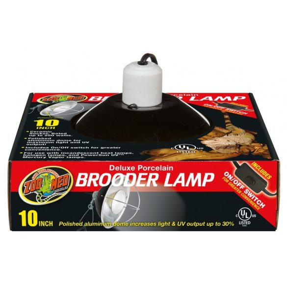 ZooMed Brooder Lamp LF-15 porcelán keltető lámpabúra (max 200w)