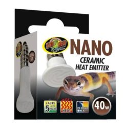   ZooMed Nano Ceramic Heat Emitter, infravörös tartományú terrárium melegítő izzó 40 W