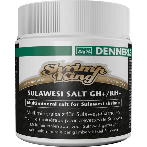 Dennerle Shrimp King Sulawesi Salt GH/KH+ - 200g