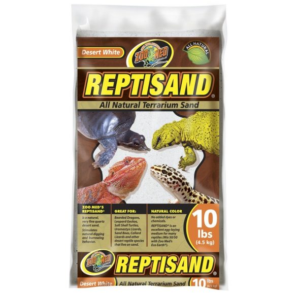 ReptiSand® – Sivatagi fehér homok terrárium talaj