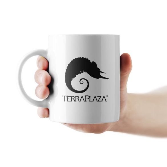 TerraPlaza simple logo bögre