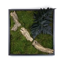 Stabilizált, gondozásmentes mohakép 52x52 cm - LeafCraft